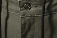 Nuevos pantalones casuales de algodón para hombres de primavera, pantalones de color sólido con múltiples bolsillos versátiles de negocios transpirables para hombres - details 6