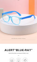 Nuevo TR Fashion Anti-Blue Frame niños estudiante ordenador gafas planas - details 2