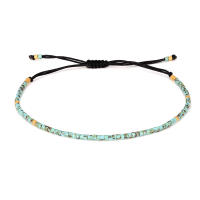 Pulseras de Amistad Hechas a Mano Cuerda Delgada con Cuentas Miyuki para Mujeres Hombres - details 0