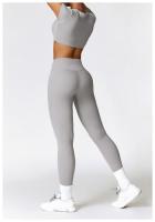 Pantalones de Yoga de cintura alta para mujer, pantalones para correr y Fitness, ropa externa, adelgazamiento, levantamiento de cadera, pantalones deportivos ajustados para ejercicio - details 18