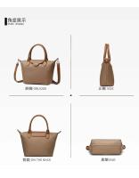 NOVEDAD DE VERANO 2025, bandolera de tela suave impermeable Simple para mujer, mochila de lujo de alta gama - details 21
