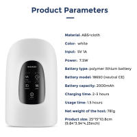Masajeador Eléctrico Para Mano 3 Modos Airbag Compresión De Aire Vibration Masaje Para Fatiga De Mano Y Pulgar Recarga USB - details 8