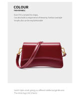 Bolso Baguette de Piel de Vaca - Bandolera Elegante con Diseño Limitado para Mujer - details 4