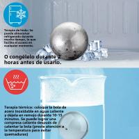 Bola de Masaje Manual Moderna de Acero Inoxidable Portátil, Adecuada para Hombros - details 0