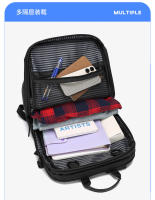 Mochila impermeable función de viaje bolsa de ordenador de gran capacidad de ciclismo de los hombres de la com****dora casco mochila de viaje bolsa de la escuela. - details 12