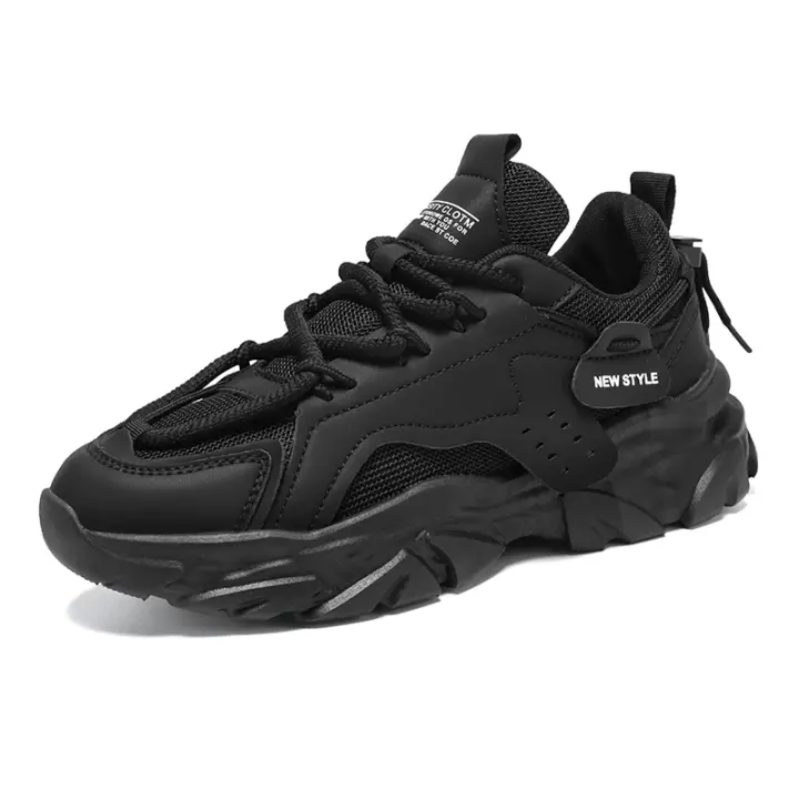 Zapatillas Deportivas para Hombre Suela Gruesa, Transpirables, Comodas, Adecuadas para Todas las Estaciones - 1