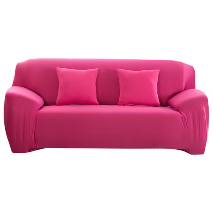 Funda de sofá segmentada Lisa elástica para sala de estar, decoración del hogar - 1