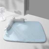 Cama para perro tipo sofá, transpirable, refrescante, antideslizante, suave, lisa, cómoda, extraíble, para verano. - details 3