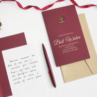 Tarjetas plegables de agradecimiento, paquete de tarjetas de visita personalizadas para pequeñas empresas, invitaciones de boda, postales personalizadas, 5 unidades - details 1