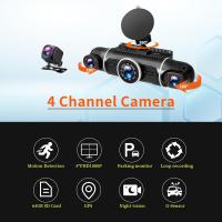 Camara de Tablero 4 Canales Cámara de Coche Trasera y Delantera con Tarjeta de 64GB, WiFi Incorporado, Grabación de 360 Grados - details 5