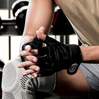 Guantes de entrenamiento para hombre y mujer, envolturas de muñeca, levantamiento de muñeca, para Fitness, entrenamiento, protección completa de La Palma, 1 par - details 6