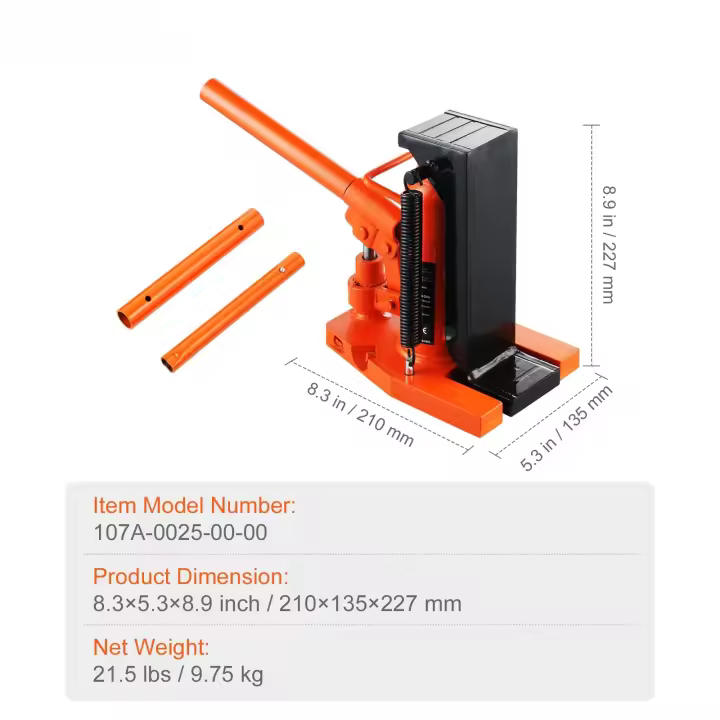 SucceBuy Gato hidráulico, Gato hidráulico de aire para maquinaria, industrial - 1