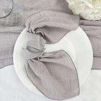 Servilletas de tela de algodón verde salvia, gasa de 30x30cm para decoración de boda, uso diario, toalla de té, servilletas de fiesta, 100 Uds. - details 6