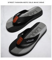 Nuevas chanclas de los hombres zapatillas de verano de los hombres antideslizante tendencia de la moda de la playa al aire libre zapatillas frescas - details 3