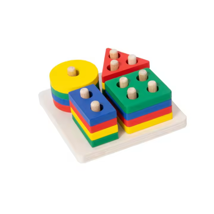 Juguetes Montessori de Madera Juguetes Sensorales para Niños de 1-3 Años - 1