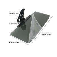 Extensión de visera de coche, visera antideslumbrante para conductor, resina de protección plegable, protección solar para coche, elástica, sin desplazamiento - details 5