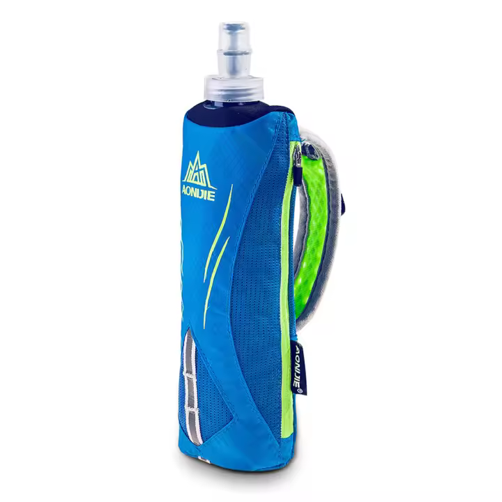 Botella de Agua de Mano para Correr AONIJIE E908 con Almacenamiento en la Muñeca Bolsa de Hidratación Paquete de Agua Suave para Carreras de Maratón - 1