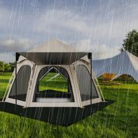 Estera plegable impermeable, portátil, para tienda de campaña - details 2