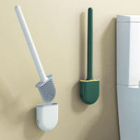 Escobillas de baño y Portaescobillas de Inodoro, Cepillo y Soporte para WC, Silicona, eficiencia profesional, limpieza profunda - details 9