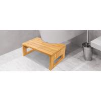 Taburete de Bambú Orgánico Plegable para el WC