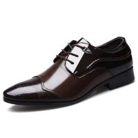 Schuhe Herren Pelle hombre 2020 negro hecho a mano vestido de cuero Formal zapatos transpirables - details 10