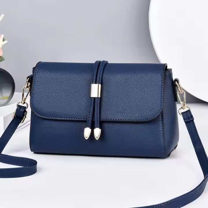 Bolsos De Mujer De Mediana Edad Y Ancianos, Bolsos Pequeños, Nuevos Bolsos De Hombro De Cuero Suave Versátiles De Moda, Bolso De Mensajero Para Ancianos - 1