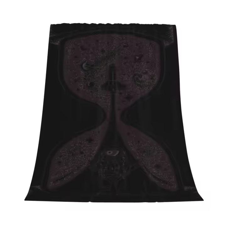 Manta de franela astronauta Space Explore, manta para decoración de dormitorio y ropa de cama - 1