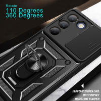 Funda a prueba de golpes para Vivo V40 SE 5G, soporte de teléfono, cubierta de protección de lente deslizante trasera - details 0