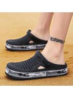 Gran oferta, zuecos de marca, sandalias para hombre, zapatos informales, sandalias ligeras para hombre, toboganes para exteriores, zapatos de jardín de suela blanda, sandalias de playa de verano - details 1