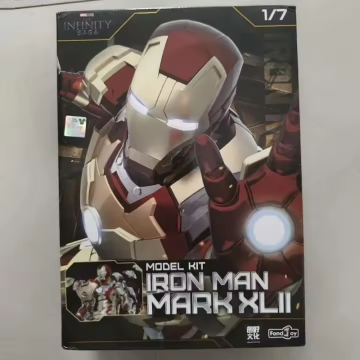 FondJoy KIT Original Infinity Saga serie IRON MAN 42 Anime figura de acción ensamblaje juguetes regalos de modelismo para niño - 1