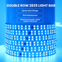 Tira de Luces LED de doble fila, cinta de Luces flexibles de 10M, 20M, AC220V, 240Led/m, 2835 Blanco/blanco cálido/blanco Natural - details 11