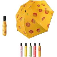 Paraguas plegables de verano a prueba de viento, impermeables, anti UV para mujeres y hombres automáticos - details 21