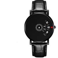 Reloj de Lujo para Hombres 2024 Automático, Correa de Cuero, Resistente al Agua, Senso de Personalidad Alta - details 1