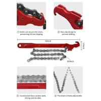 Llave de cadena de acero al carbono, 12 pulgadas, tubo de cadena, servicio pesado, drenaje Universal - details 1