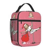 Bolsas de Almuerzo de Dibujos Animados de Enfermeras Contenedor de Alimentos Aislado para Nurse - details 3
