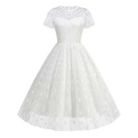 Elegante Vestido de Lentejuelas de Estilo Hepburn Cuenta Alta A-e Tail - details 0