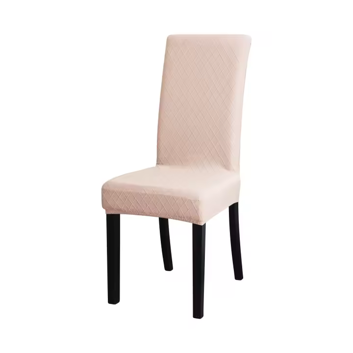 Funda de silla de spandex jacquard para banquetes, oficina, fiesta, elástico, protector de silla de comedor lavable extraíble - 1