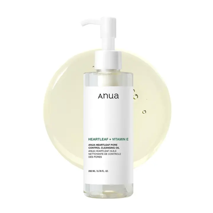 Aceite de Limpieza de Poros Anua Heartleaf Removedor de Punas de Maquillaje - 1