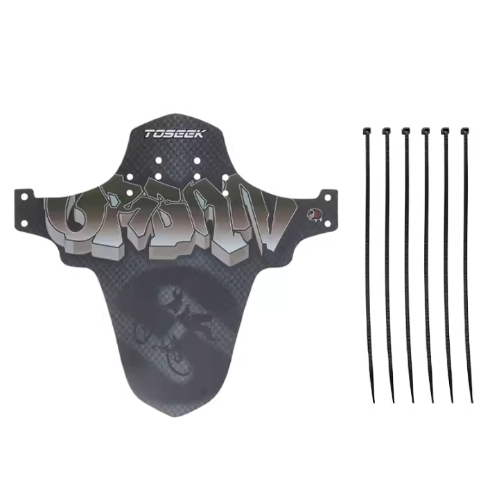 TOSEEK Bike Mudguard Bicycle Fenders Mountain Bike Tire Wheel Fenders Front And Rear Wheels Bike Mud Guard Bicycle Parts - 1