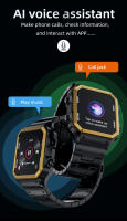 AW38 reloj inteligente Bluetooth llamada de la frecuencia cardíaca de la presión arterial de Moda Tendencia Reloj Inteligente - details 5
