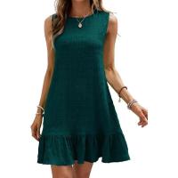 Vestido versátil sin mangas con cuello redondo Moda Primavera-Verano 2025 - details 4