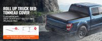 SucceBuy Cubierta enrollable para camioneta Tonneau - details 0