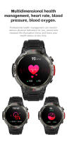 Relojes inteligentes Fitness exterior deporte sano ritmo cardíaco presión arterial hombre mujer Bluetooth llamada reloj - details 7