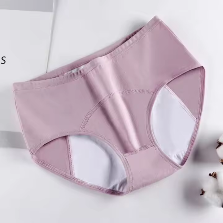 Ropa interior menstrual impermeable de alta absorción a prueba de fugas para mujer, incontinencia, 3XL, 4XL - 1