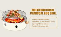 Mini hogar para acampar al aire libre, picnic en la playa, parrilla para barbacoa, parrilla multifuncional de carbón - details 6