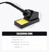 JCD 936B Soldering Station Professional 60W Soldering Iron Electronic Welding Station Cell-Phones BGA Welding Repair Tools - details 2