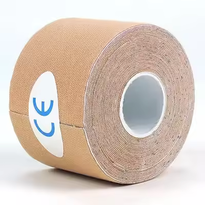 Cinta de Kinesiología de Dos Tamaños Cinta Atlética para Gimnasio, Fitness, Tenis, Correr - 1
