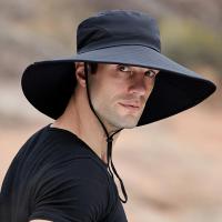 Gorra de Sol Plegable para Hombres Gorra de Vaquero de Ala Grande Anti-UV - details 2