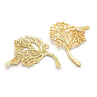 Colgantes de Árbol de Brasso Dorado de 18K Joyería Hazte de Diamantes Falsos y Circonio - details 41