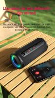SANLEPUS Altavoz Bluetooth con Sonido HD, Altavoz Inalámbrico Portátil con Luces Intermitentes de Colores, IPX5 Resistente al Agua, Hasta 10H de Tiempo de Reproducción, Emparejamiento TWS, BT5.3, para Hogar/Fiesta/Exterior/Playa - details 4